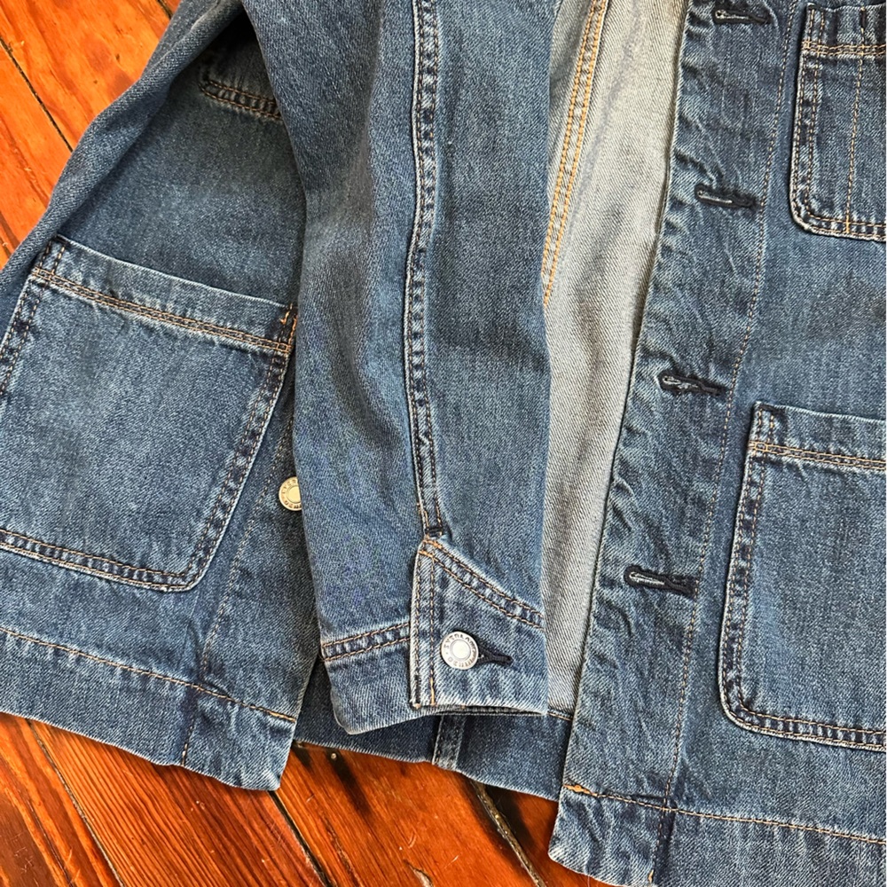 Everlane Blue Denim Jean Jacket - Picture 4 of 5